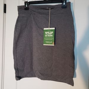 Toad & Co gray pencil skirt